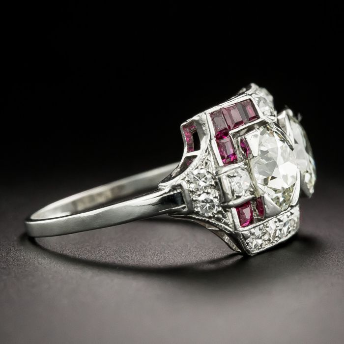 Platinum Ruby Ring (MR955-1) — Astro Gallery of Gems