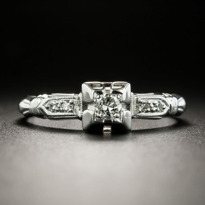 Stunning 10 carat diamond ring by Cartier circa 1950. | 16 carat ring, 10  carat diamond ring, Fine jewelry