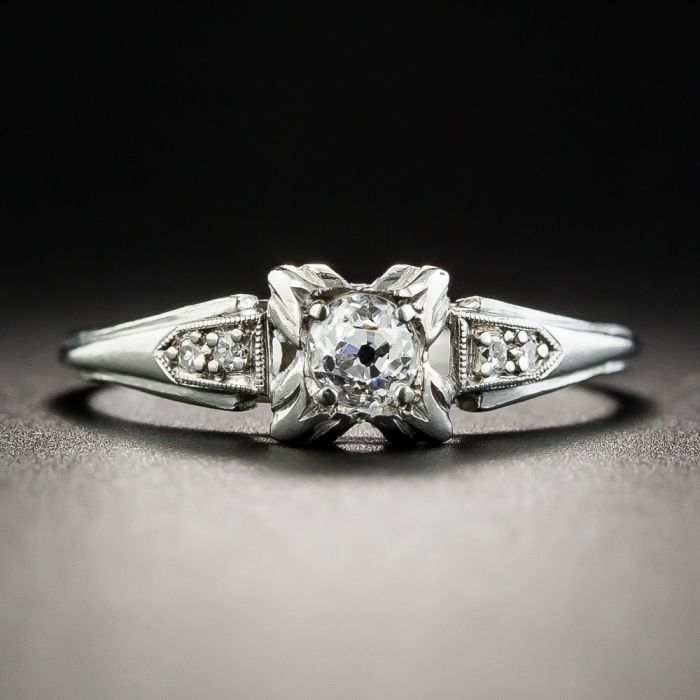 1.01 Carat Flawless D Color Diamond Solitaire Engagement Ring GIA Certified  Platinum Handmade