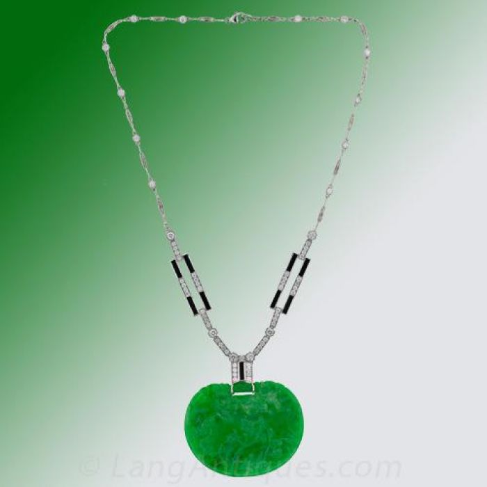 jade and onyx necklace