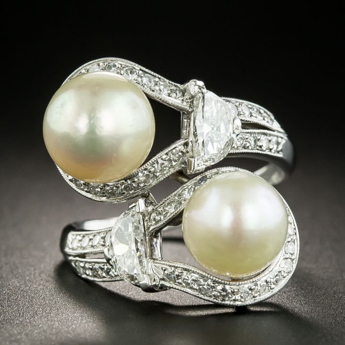 Moonlit Silver Coin Pearl Ring – Totapari