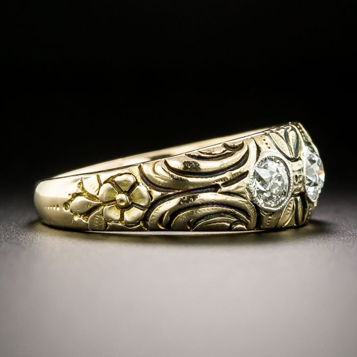 Art nouveau sales mens ring