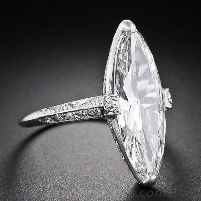 Cartier 3.98ct Marquise Diamond Engagement Ring | Marquise diamond  engagement ring, Engagement rings, Diamond engagement rings
