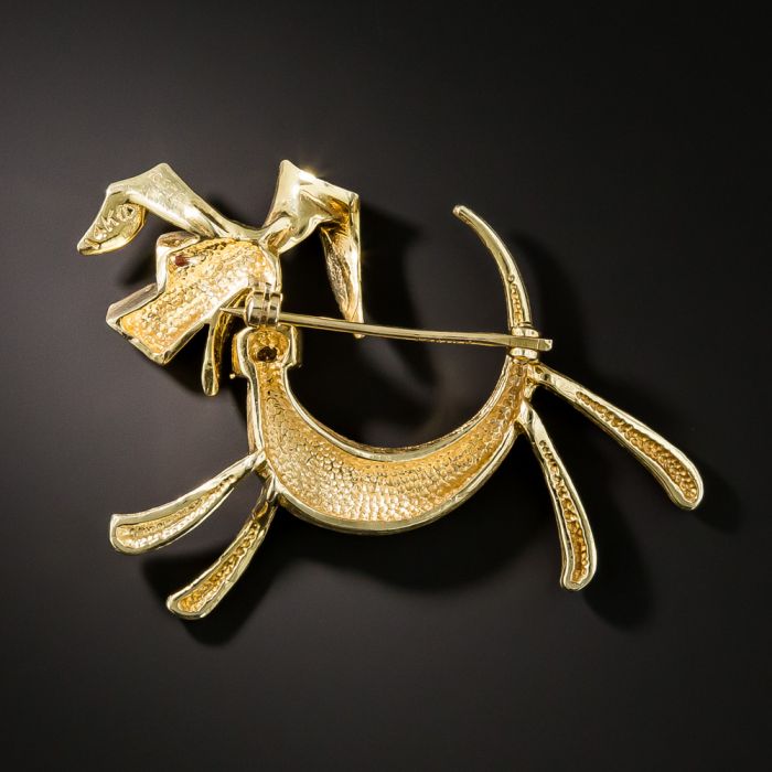 Cartier Dog Brooch