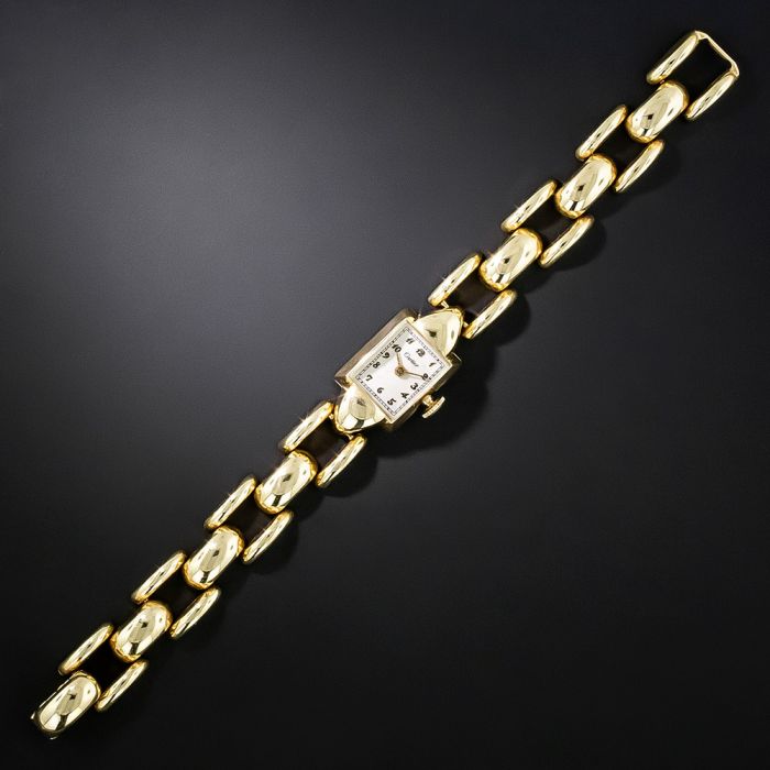 Cartier Retro Gold Link Watch