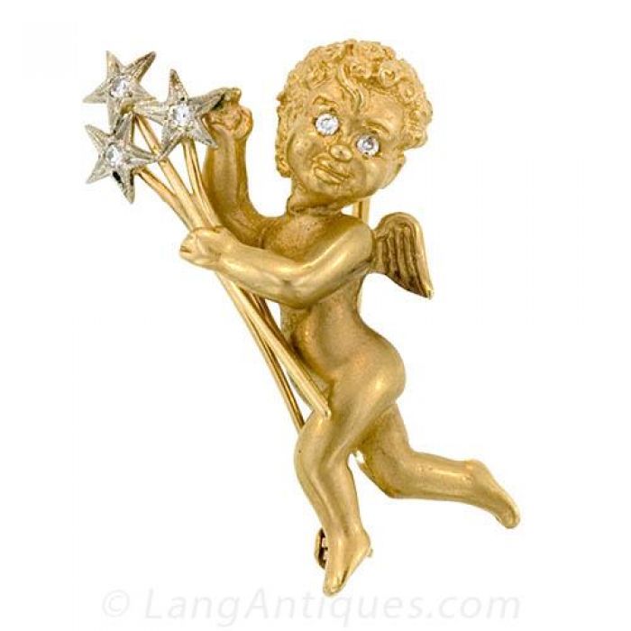 Cherub pin on sale