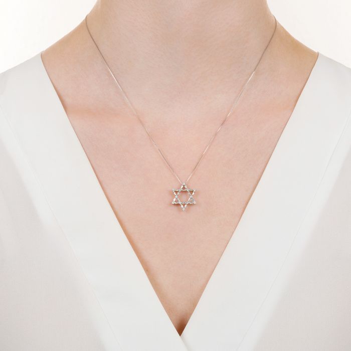 Star of david on sale diamond