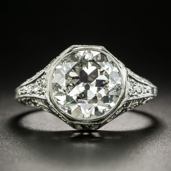 Art Deco Engagement Ring, Marquise Diamond 1.01ct.