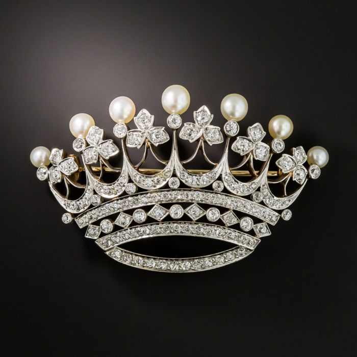 Royalty Replica Queen Victoria's Pearl Drop Earrings Pearl 