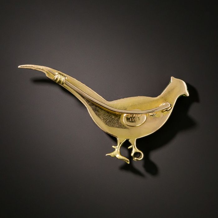 Pheasant brooch on sale