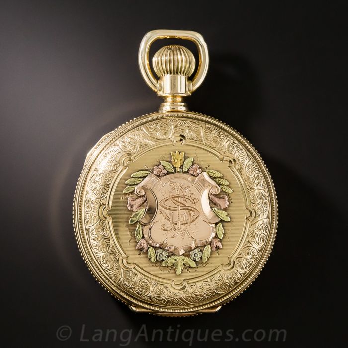 Antique gold elgin pocket watch 2025