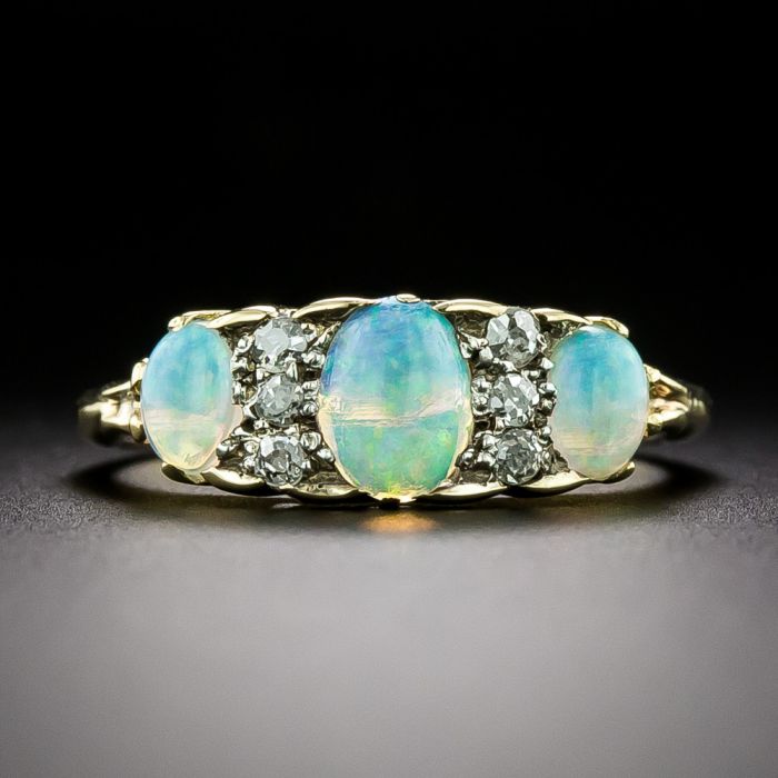 Carved opal hot sale ring