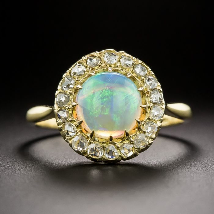 Opal store cut diamond