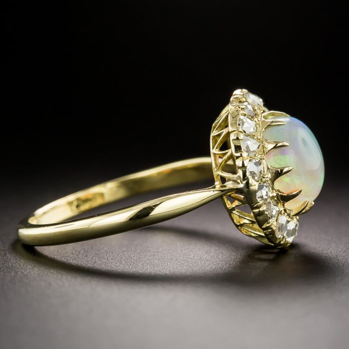 Opal shop shaped diamond
