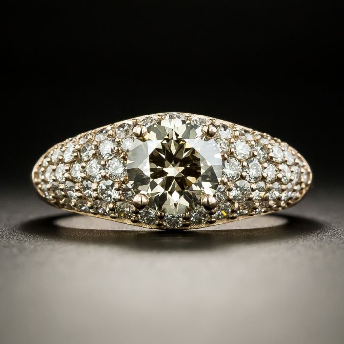 4.24 carat Columbian Emerald & Diamond 3-Stone Ring (Two-Tone) — Shreve,  Crump & Low
