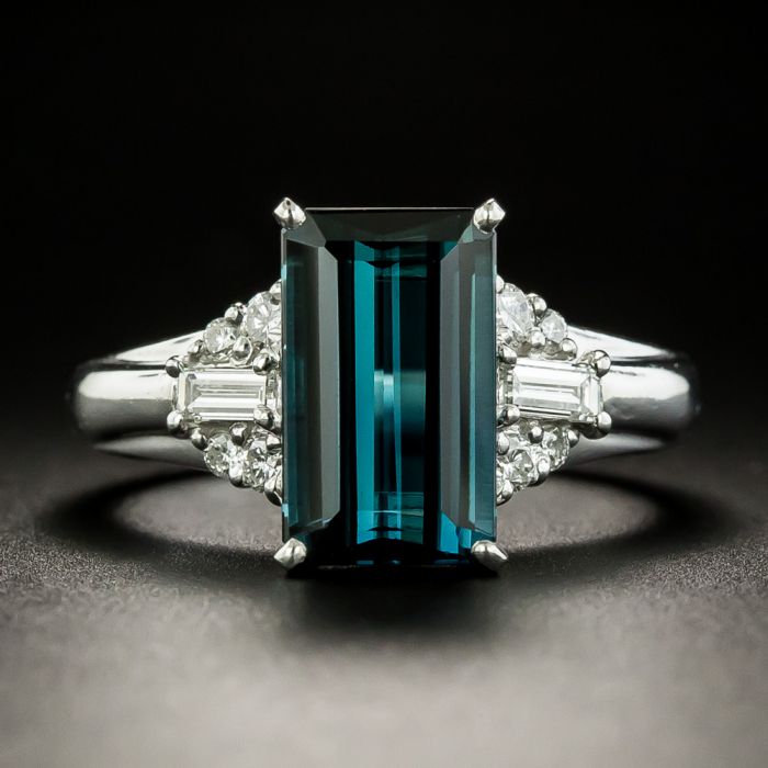 Indicolite Tourmaline, Diamond, Sapphire and Ruby Ring | 碧璽 配 鑽石, 藍寶石 及 紅寶石  戒指 | Fine Jewels | 2023 | Sotheby's