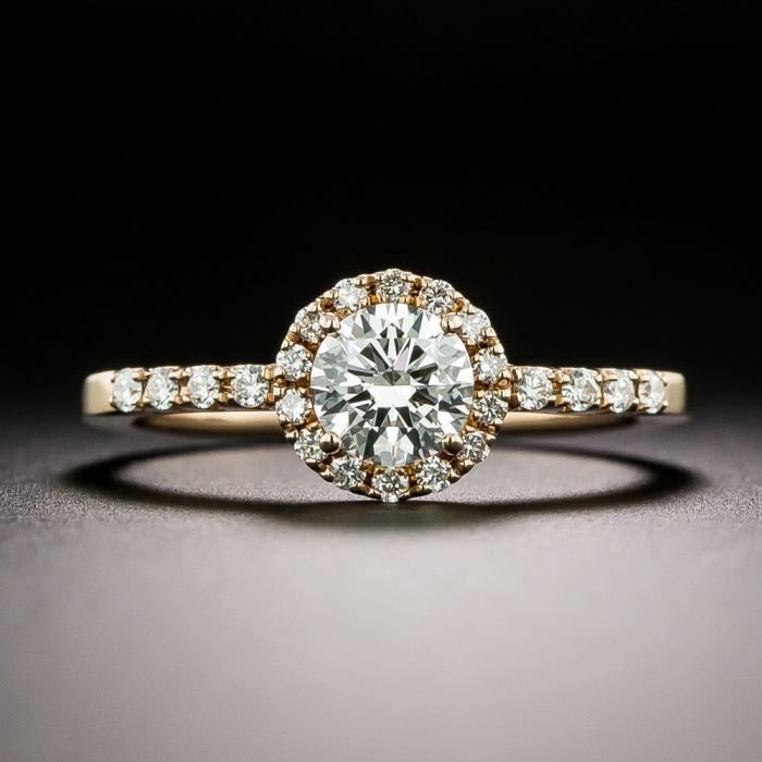 Cushion Cut Engagement Ring | 2.60 ct I VS1 GIA 18K Yellow Gold