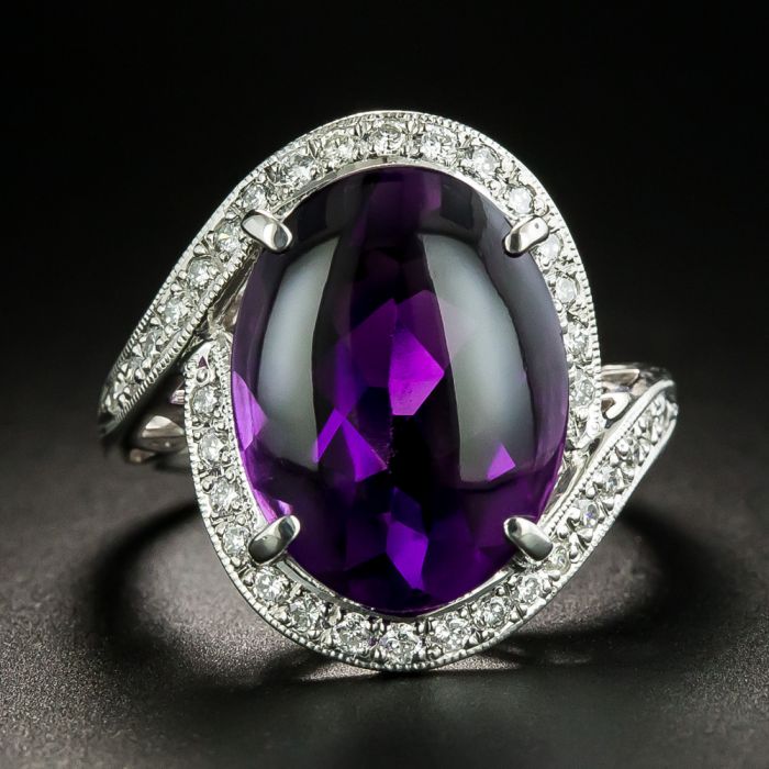 Estate hot sale amethyst ring