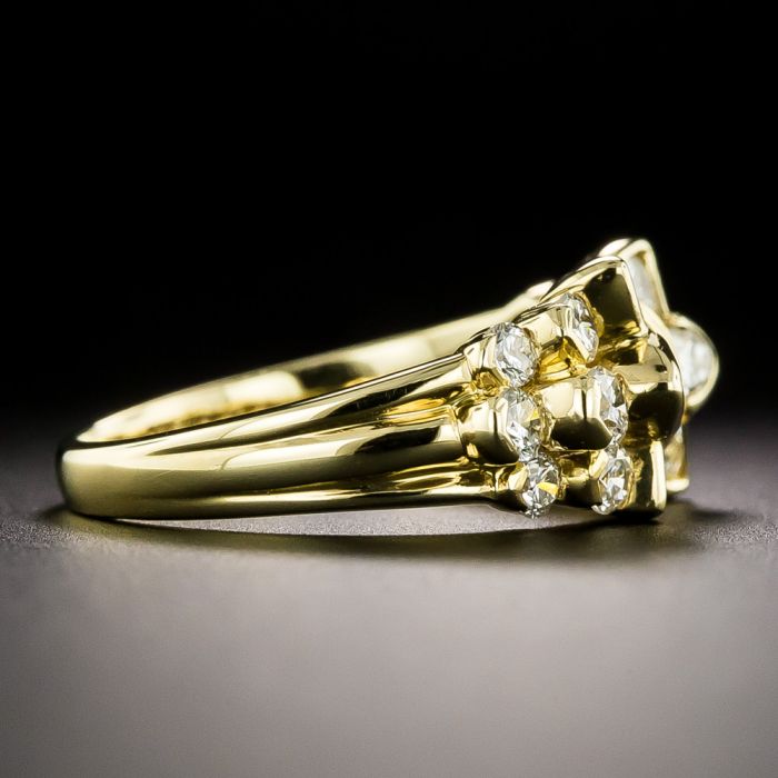 1 Carat Princess Diamond Ring, Square Cut Engagement Ring, Vintage  Engagement Ring. at Rs 26000 | हीरे की सगाई की अंगूठी in Surat | ID:  23656935573