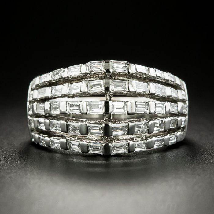 Five row sale diamond band