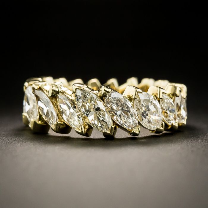 Marquise hot sale eternity band