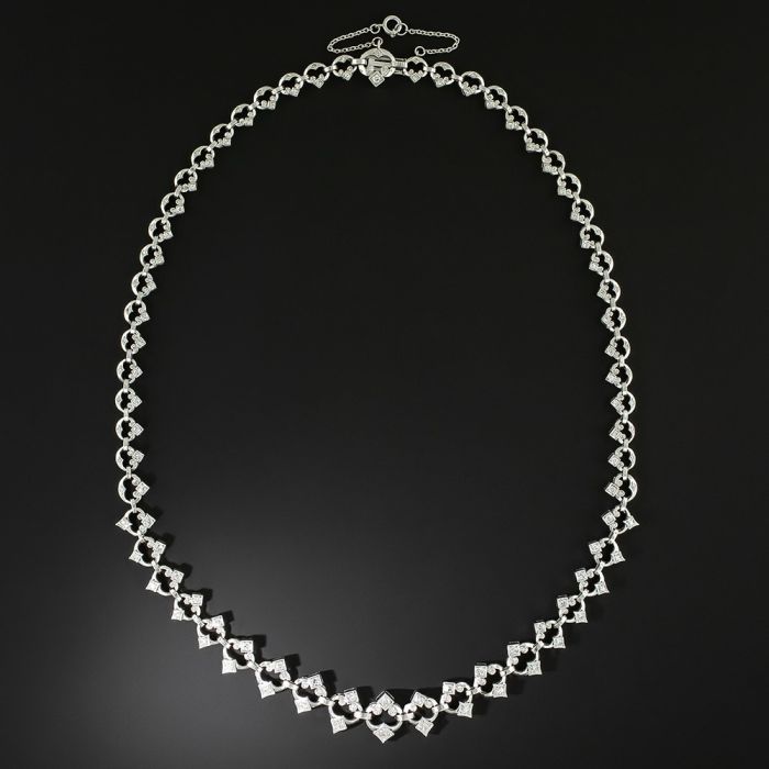 Lightweight Half Loop Link Necklace | Mociun