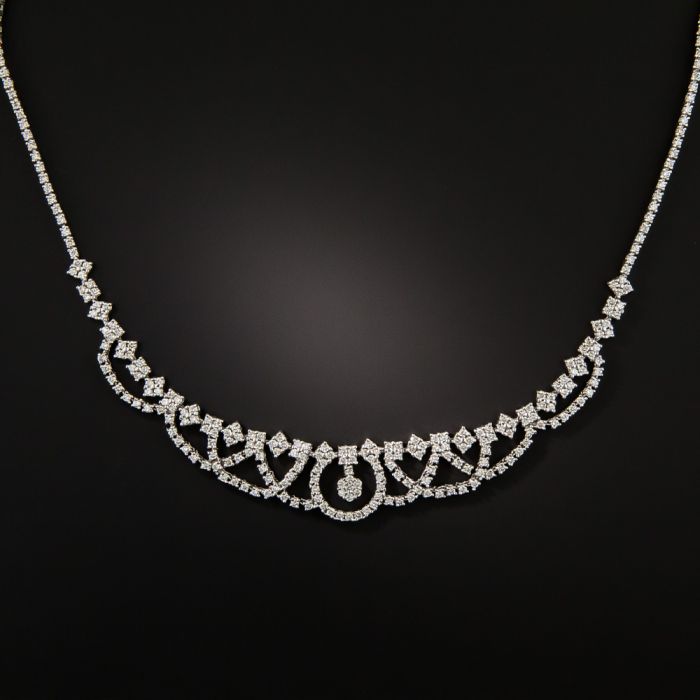 Box Chain Necklace in Platinum, 4.3mm