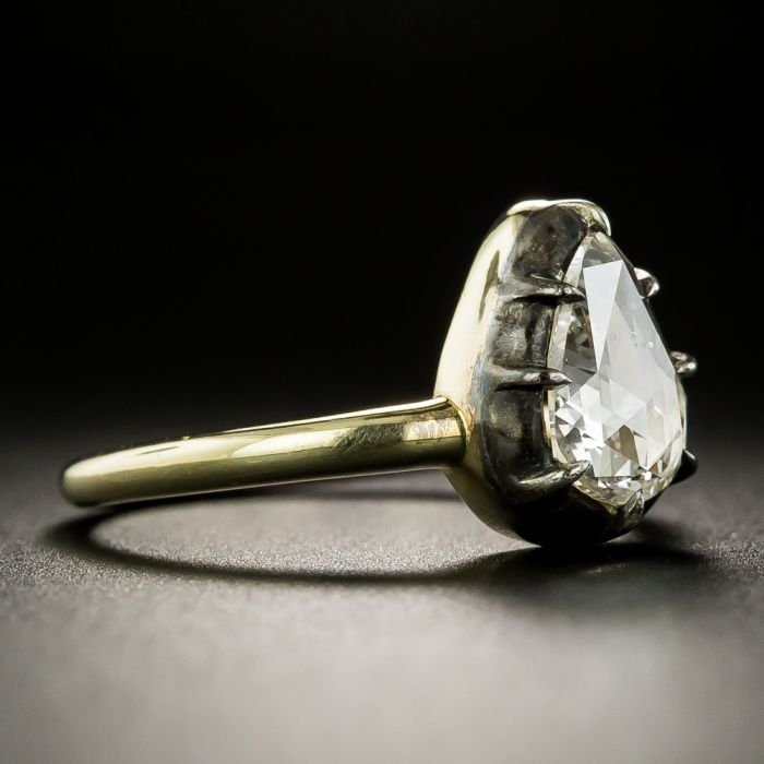 Georgian style clearance engagement rings