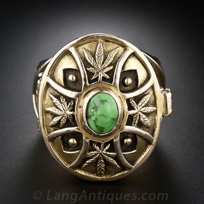 Emerald clearance poison ring