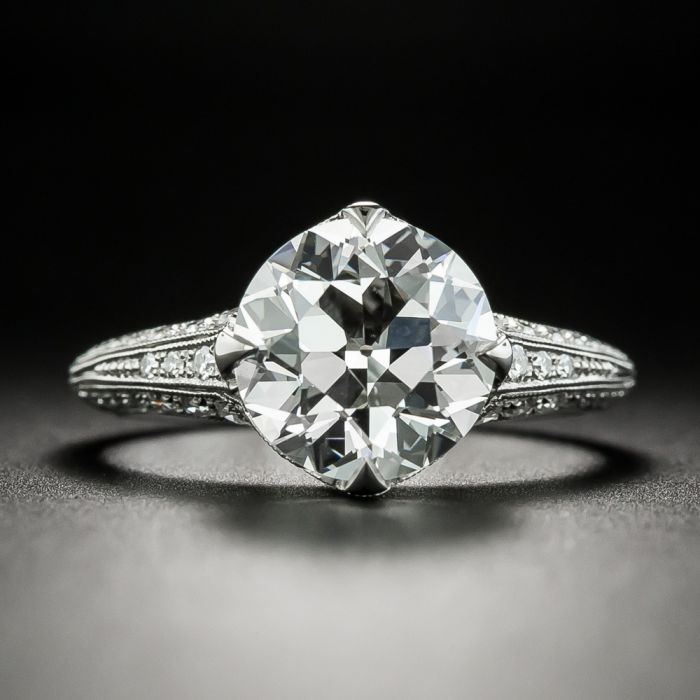 14 Karat White Gold 0.72 Carat Natural Round Diamond Halo Engagement Ring -  Etsy