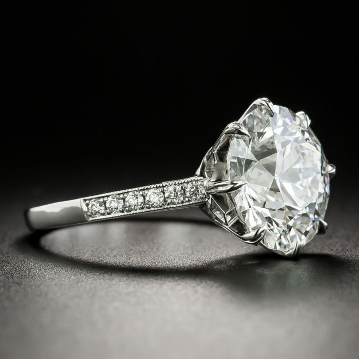 Art Deco Old European Cut Diamond Ring – Ashley Zhang Jewelry