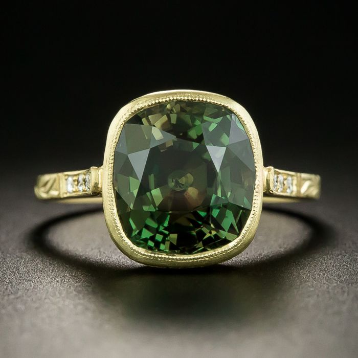 2ct oval cut Alexandrite ring rose gold vintage unique engagement ring –  WILLWORK JEWELRY