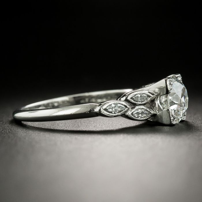 Silver 925 Original Round Brilliant Cut 14 Carat Diamond Test Past D Color  Moissanite Wedding Ring Large Shiny Gemstone Jewelry - Rings - AliExpress