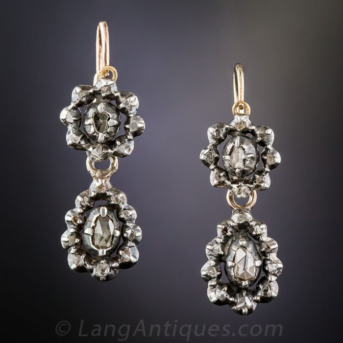 Georgian 2024 diamond earrings