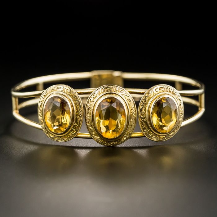 Citrine bangle bracelet sale