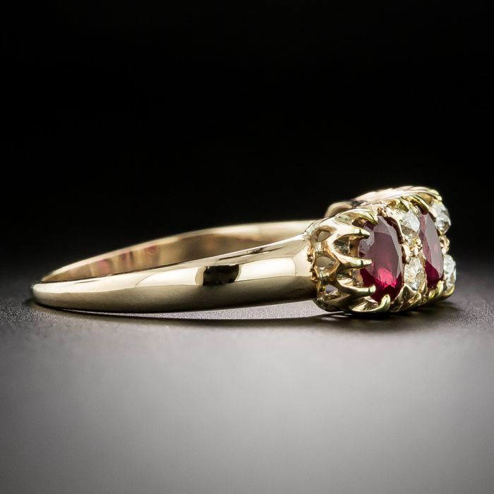 Ruby solitaire hotsell ring yellow gold