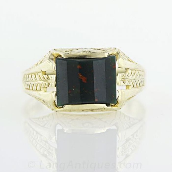 Bloodstone Rings 8 Ring for Men for sale | eBay