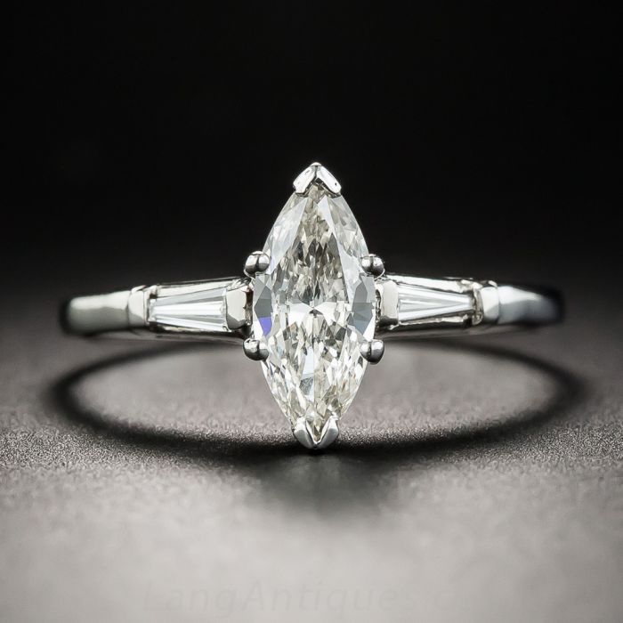 Half carat on sale marquise diamond