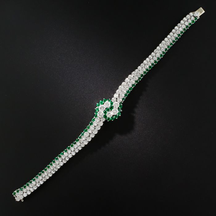 Mid-Century Diamond Bracelet