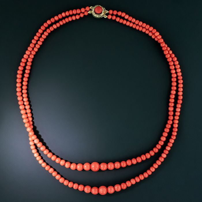 Bamboo Long Boho Necklace - Intini Jewels