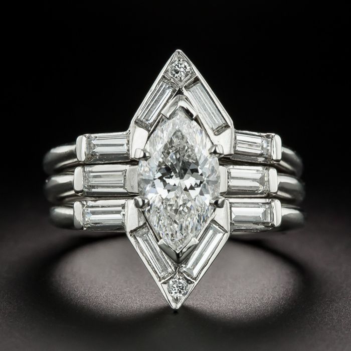 Contour Marquise Engagement Ring – Diana Vincent Jewelry Designs