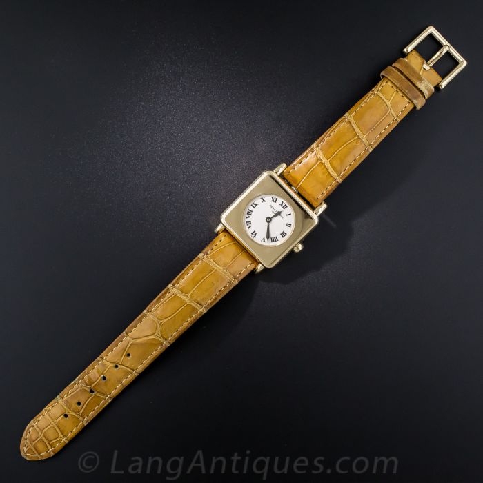 Patek Phillipe Lady's Gold Wristwatch