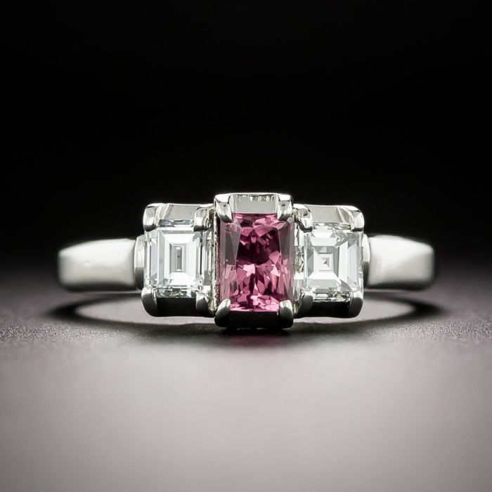 Charming Tourmaline and Diamond Ring
