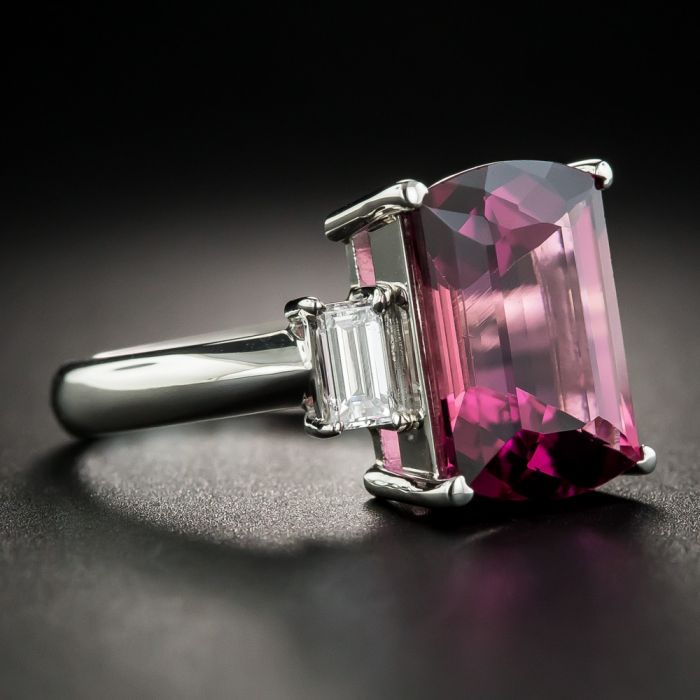 Misa Jewelry Handcrafted Ring - Reflection EW Pink Tourmaline Ring