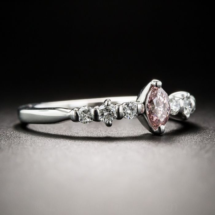 JUNO MARQUISE PINK DIAMOND - Crafted with artistic finesse, this organic  shape ring features a 1.89ct lab grown pink diamond, a mesmerisi... |  Instagram