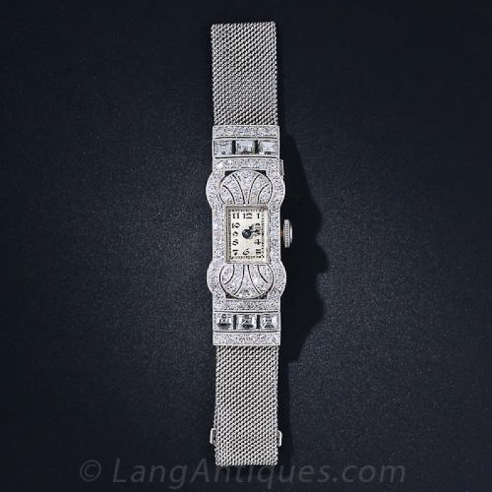 diamond band watch