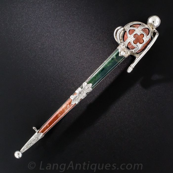 Engraved deals kilt pin
