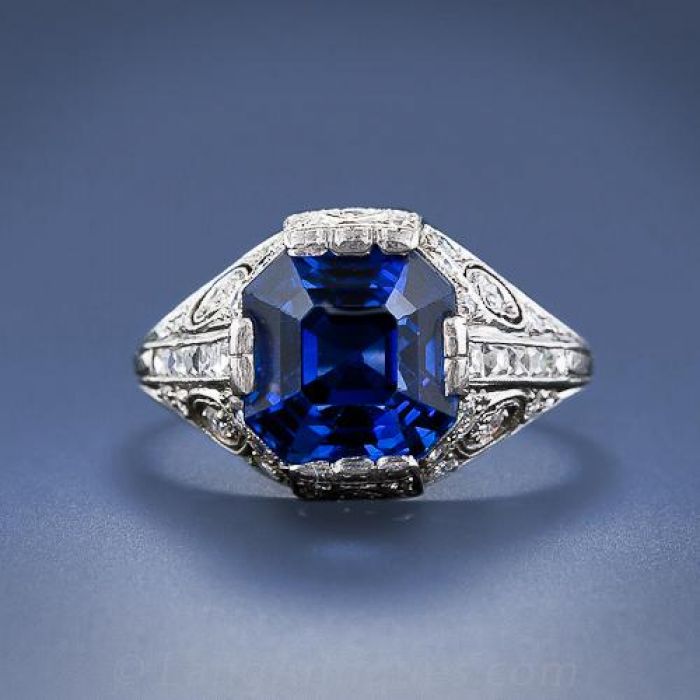 Tiffany & Co. Pre-Owned Platinum Art Deco Diamond Ring - Farfetch