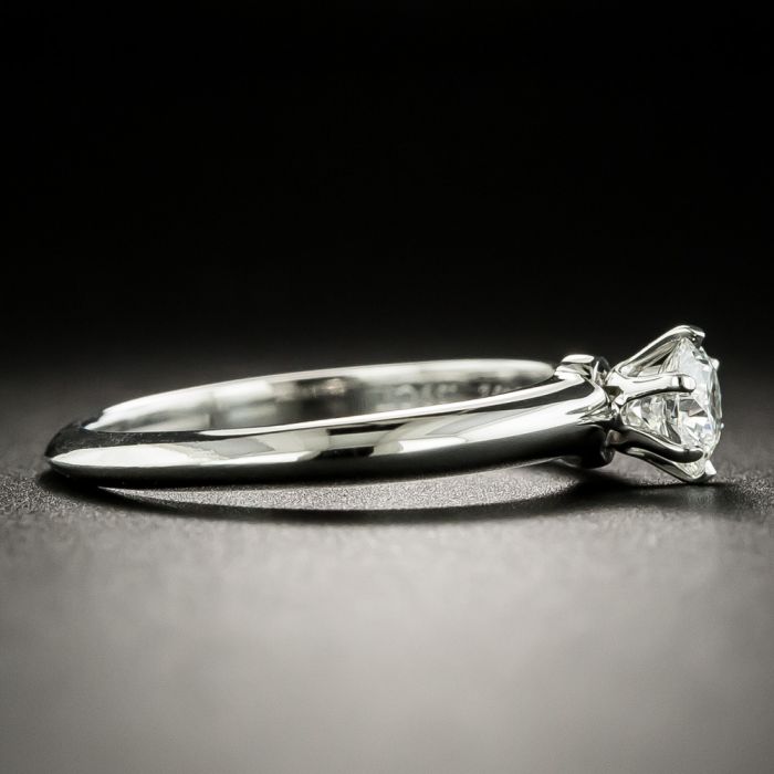 Tiffany & Co. Tiffany Setting 2.16 CTW Platinum Engagement Ring Size 5.5 |  eBay