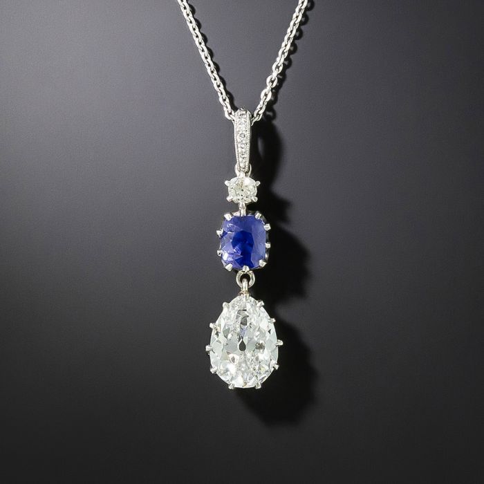 Tiffany & Co.'s Atlas X Closed Circle Pendant with Pavé Diamonds |  Pampillonia Jewelers | Estate and Designer Jewelry